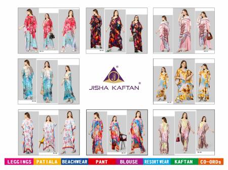 Silk Kaftan 6 By Jelite Digital Printed Kaftan Catalog
